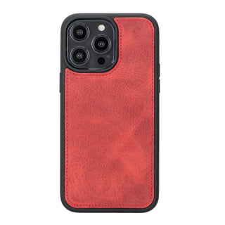 Bouletta Phone Case Red Liluri iPhone 14 Pro Max Detachable Leather Wallet Case Premium Koruma