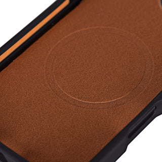 Bouletta Phone Case Black Liluri iPhone 16 Pro Detachable Leather Wallet Case Premium Koruma