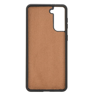 Bouletta Phone Case Saddle Brown Liluri Samsung Galaxy S21 Plus Detachable Leather Wallet Case Premium Koruma