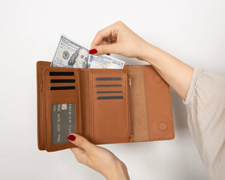 Bouletta Women's Wallet Linea Leather Women's Wallet Premium Koruma