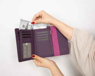 Bouletta Women's Wallet Linea Leather Women's Wallet Premium Koruma