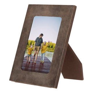 Bouletta Photo Frame Saddle Brown Live Leather Photo Frame Premium Koruma