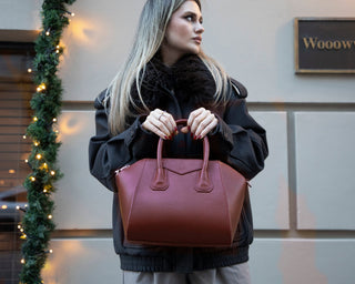 Bouletta Women's Bag Lorenza Kadın Deri Çanta, Medium Premium Koruma