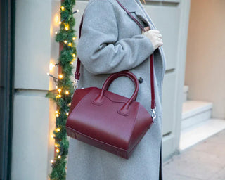 Bouletta Women's Bag Lorenza Leather Women's Bag, Medium Premium Koruma
