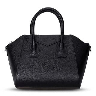Bouletta Women's Bag Black Lorenza Leather Women's Bag, Medium Premium Koruma