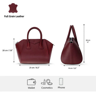 Bouletta Women's Bag Lorenza Leather Women's Bag, Small Premium Koruma