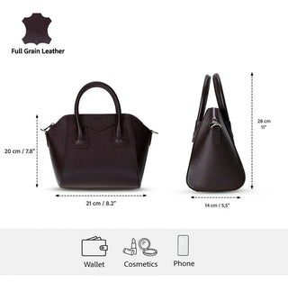 Bouletta Women's Bag Lorenza Leather Women's Bag, Small Premium Koruma