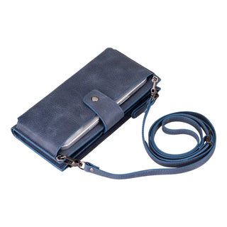 Bouletta Cell Phone Crossbody Bag Lozan Askılı, Telefon Bölmeli Deri Cüzdan Premium Koruma