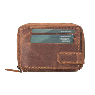 Bouletta Wallet Saddle Brown Lugano Leather Wallet Premium Koruma