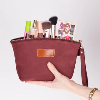 Bouletta Makeup Bag Luna Leather Makeup Bag Premium Koruma