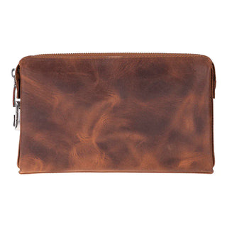Bouletta Men's Handbag Lupus Leather Clutch Bag Premium Koruma