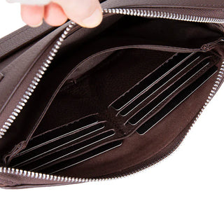 Bouletta Men's Handbag Lupus Leather Clutch Bag Premium Koruma