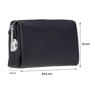 Bouletta Men's Handbag Lupus Leather Clutch Bag Premium Koruma