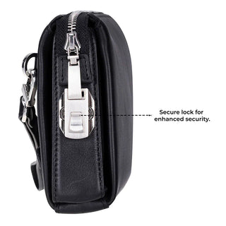 Bouletta Men's Handbag Lupus Leather Clutch Bag Premium Koruma