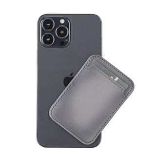 Bouletta Card Holder Sandy Graytone Maggy Magnetic Leather Card Holder Premium Koruma