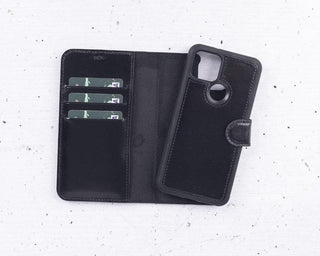 Bouletta Phone Case Black Magic Google Pixel 5 Detachable Leather Wallet Case Premium Koruma