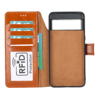 Bouletta Phone Case Magic Google Pixel 8 Pro Detachable Leather Wallet Case Premium Koruma