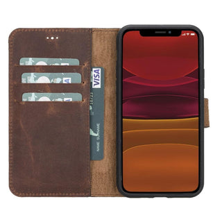 Bouletta Phone Case Magic iPhone 11 Detachable Leather Wallet Case Premium Koruma