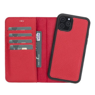 Bouletta Phone Case Crimson Magic iPhone 11 Pro Max Detachable Leather Wallet Case Premium Koruma