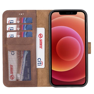 Bouletta Phone Case Magic iPhone 12 / 12 Pro Detachable Leather Wallet Case Premium Koruma