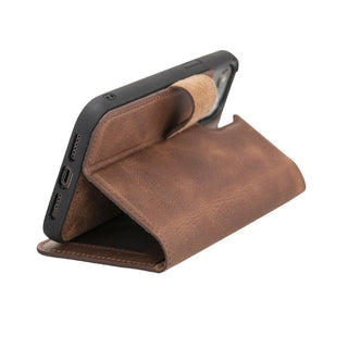 Bouletta Phone Case Magic iPhone 12 / 12 Pro Detachable Leather Wallet Case Premium Koruma
