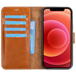 Bouletta Phone Case Magic iPhone 12 / 12 Pro Detachable Leather Wallet Case Premium Koruma
