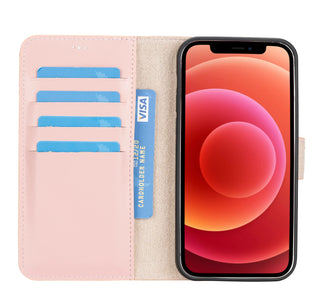 Bouletta Phone Case Magic iPhone 12 / 12 Pro Detachable Leather Wallet Case Premium Koruma