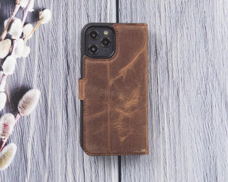 Bouletta Phone Case Magic iPhone 12 / 12 Pro Detachable Leather Wallet Case Premium Koruma