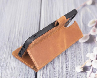 Bouletta Phone Case Magic iPhone 12 Pro Max Detachable Leather Wallet Case Premium Koruma