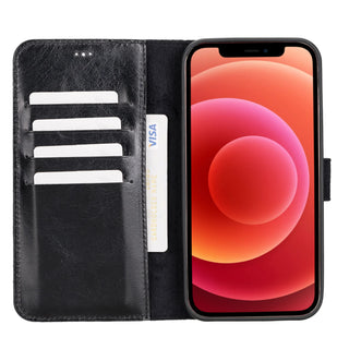 Bouletta Phone Case Magic iPhone 12 Pro Max Detachable Leather Wallet Case Premium Koruma