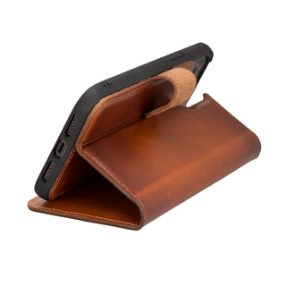 Bouletta Phone Case Magic iPhone 12 Pro Max Detachable Leather Wallet Case Premium Koruma