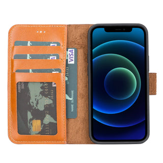 Bouletta Phone Case Magic iPhone 13 Mini Detachable Leather Wallet Case Premium Koruma