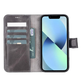 Bouletta Phone Case Magic iPhone 13 Pro Detachable Leather Wallet Case Premium Koruma