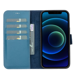 Bouletta Phone Case Magic iPhone 13 Pro Detachable Leather Wallet Case Premium Koruma
