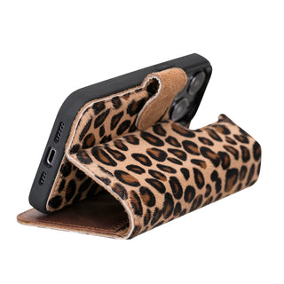 Bouletta Phone Case Magic iPhone 13 Pro Detachable Leather Wallet Case Premium Koruma