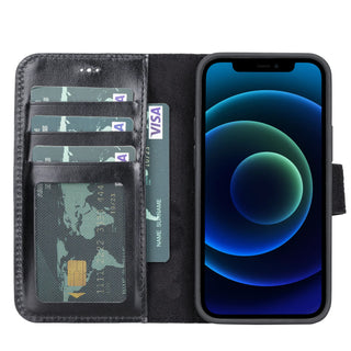 Bouletta Phone Case Magic iPhone 13 Pro Detachable Leather Wallet Case Premium Koruma