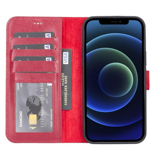 Bouletta Phone Case Magic iPhone 13 Pro Detachable Leather Wallet Case Premium Koruma
