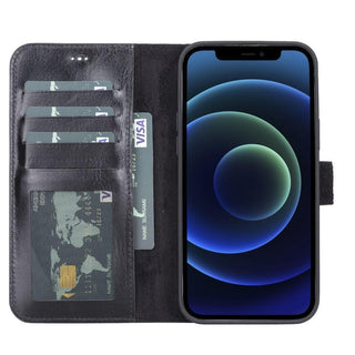 Bouletta Phone Case Magic iPhone 13 Pro Detachable Leather Wallet Case Premium Koruma