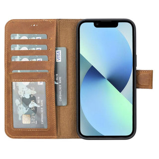 Bouletta Phone Case Magic iPhone 14 Plus Detachable Leather Wallet Case Premium Koruma