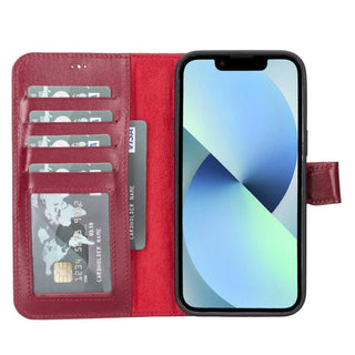 Bouletta Phone Case Magic iPhone 14 Plus Detachable Leather Wallet Case Premium Koruma