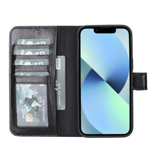 Bouletta Phone Case Magic iPhone 14 Plus Detachable Leather Wallet Case Premium Koruma