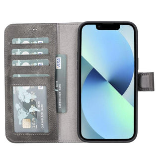 Bouletta Phone Case Magic iPhone 14 Pro Detachable Leather Wallet Case Premium Koruma