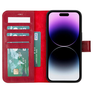 Bouletta Phone Case Magic iPhone 15 Plus Detachable Leather Wallet Case Premium Koruma
