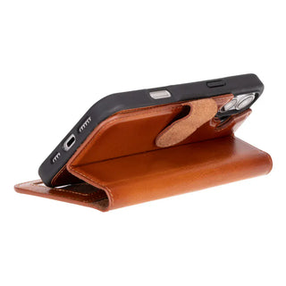 Bouletta Phone Case Magic iPhone 16 Plus Detachable Leather Wallet Case Premium Koruma