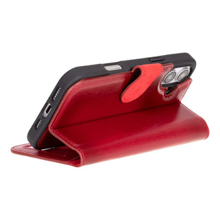 Bouletta Phone Case Magic iPhone 16 Plus Detachable Leather Wallet Case Premium Koruma