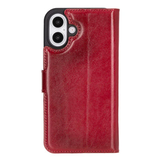 Bouletta Phone Case Magic iPhone 16 Plus Detachable Leather Wallet Case Premium Koruma