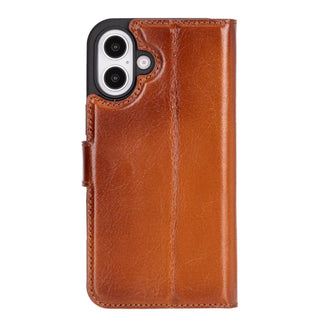 Bouletta Phone Case Magic iPhone 16 Plus Detachable Leather Wallet Case Premium Koruma