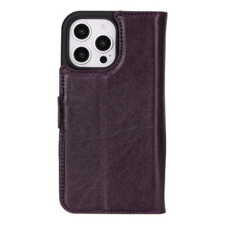 Bouletta Phone Case Magic iPhone 16 Pro Detachable Leather Wallet Case Premium Koruma