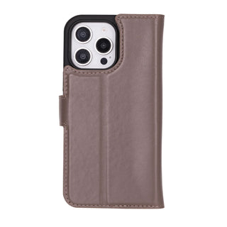 Bouletta Phone Case Magic iPhone 16 Pro Detachable Leather Wallet Case Premium Koruma