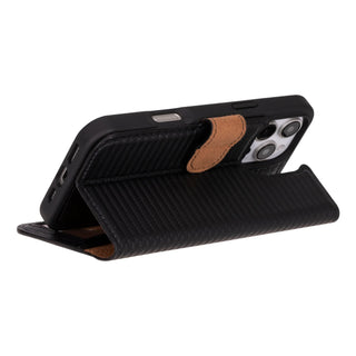 Bouletta Phone Case Magic iPhone 16 Pro Detachable Leather Wallet Case Premium Koruma